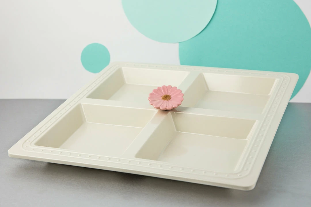 Nora Fleming Square Melamine Divided Server MEL01 1 Nora Fleming Square Melamine Divided Server MEL01