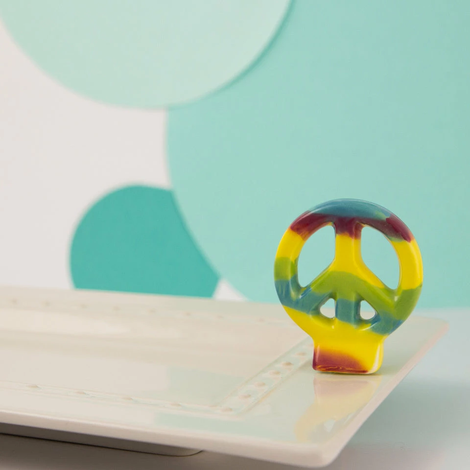 Nora Fleming Tabletop Nora Fleming Mini Peace Sign A241 1 Nora Fleming Tabletop Nora Fleming Mini Peace Sign A241