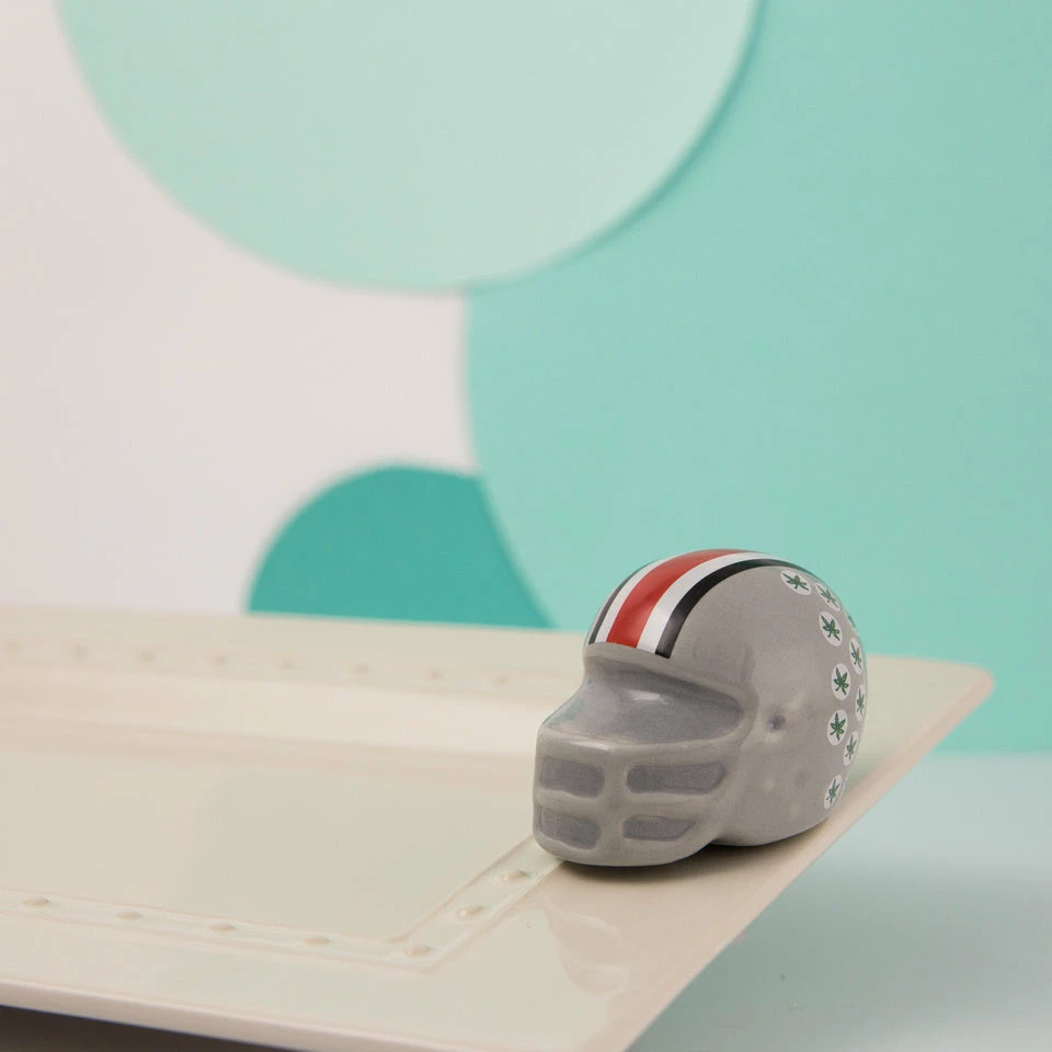 Nora Fleming Mini OSU Helmet Nora Fleming Tabletop 1 Nora Fleming Mini OSU Helmet Nora Fleming Tabletop