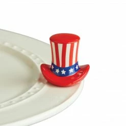 Nora Fleming Mini Uncle Sam Hat A53 Nora Fleming Tabletop