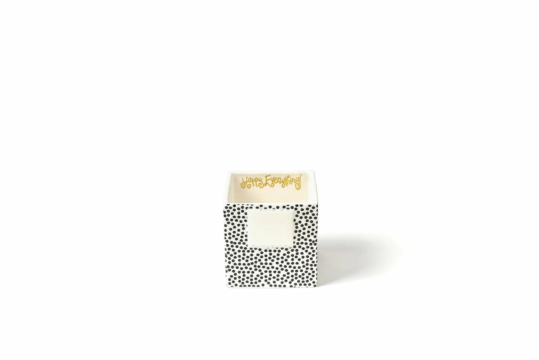 Coton Colors Happy Everything By Coton Colors Black Small Dot Mini Nesting Cube Small 1 Coton Colors Happy Everything By Coton Colors Black Small Dot Mini Nesting Cube Small