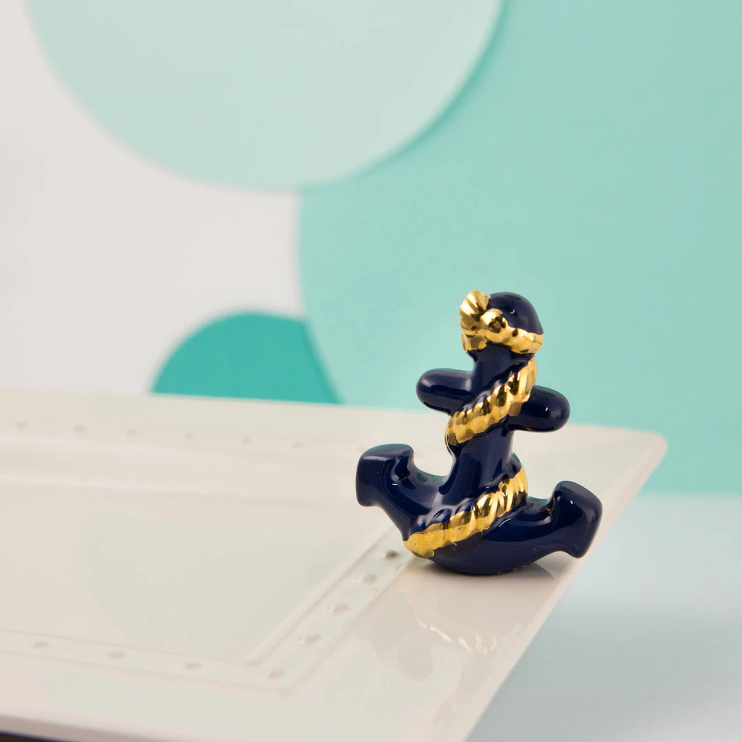 Nora Fleming Tabletop Nora Fleming Mini Anchor A232 1 Nora Fleming Tabletop Nora Fleming Mini Anchor A232