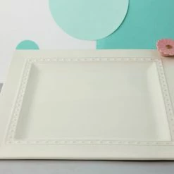 Nora Fleming K5 Square Platter Nora Fleming Tabletop