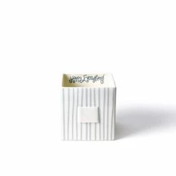 Coton Colors Stone Stripe Mini Nesting Cube Medium